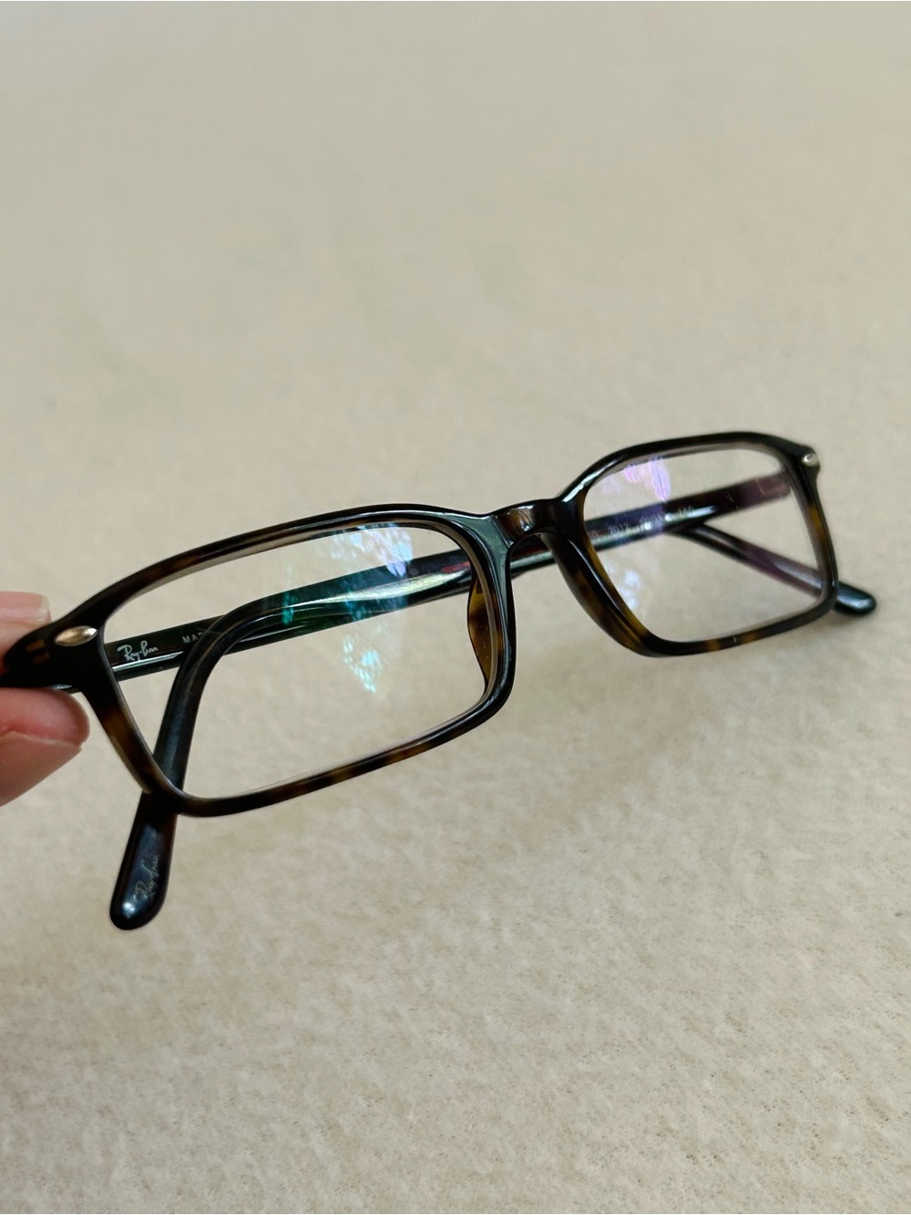 Ray-Ban Rb 5010 2012 Tortoiseshell rectangular Frames - Picture 6 of 6
